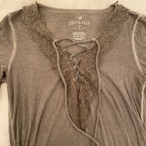 Long Sleeve American Eagle Shirt